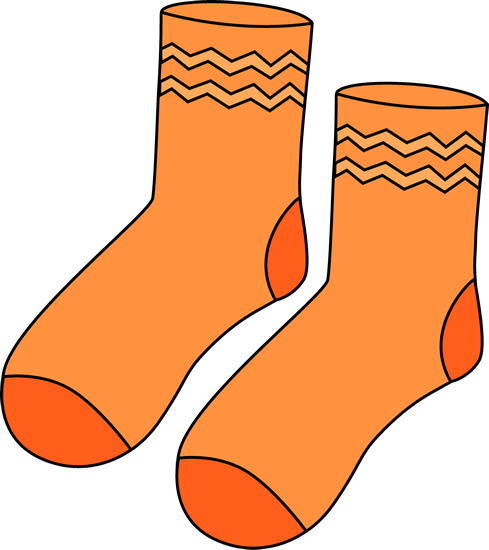 Clip Art Two Socks Clipart