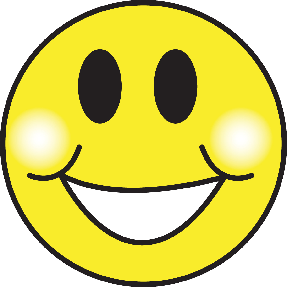 Smiley face happy smiling face clip art at vector clip art 2 ...
