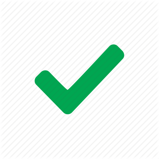 Correct, done, green, right icon | Icon search engine