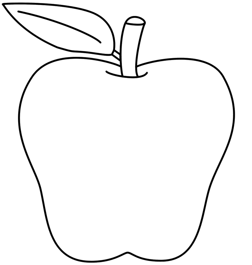 Apple Template - ClipArt Best