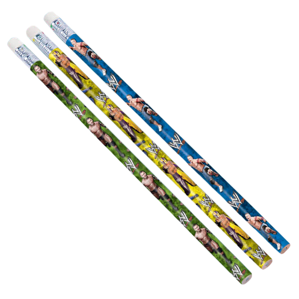 WWE Pencil Party Favors (12), FREE shipping offer, 50% off ...