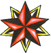 471 views Star & Sun Tattoos Designs - Images, designs, photos and flash of ...