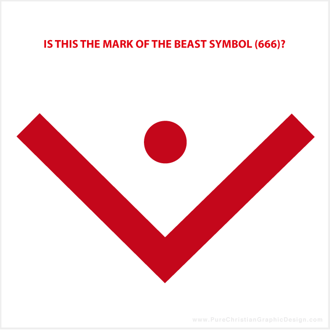 Is This Checkmark Symbol The Mark Of The Beast (