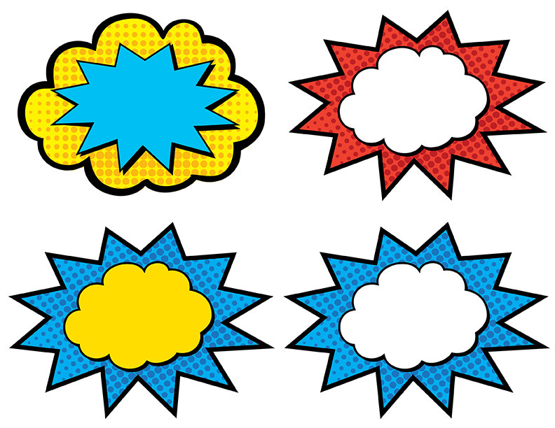 Blank pow clipart