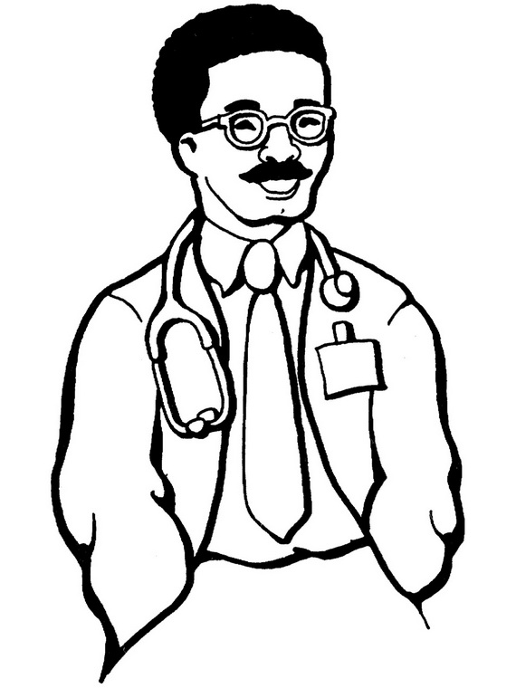 Doctor Coloring Pages Doctor Hospital Coloring Page 17 Coloring ...