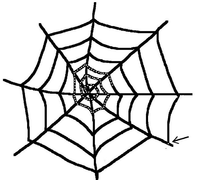 spider-web-template-clipart-best