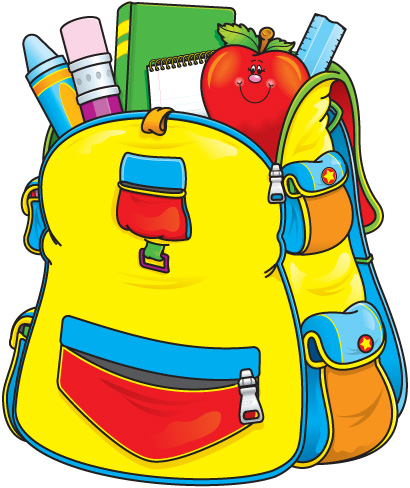 School bag clipart free