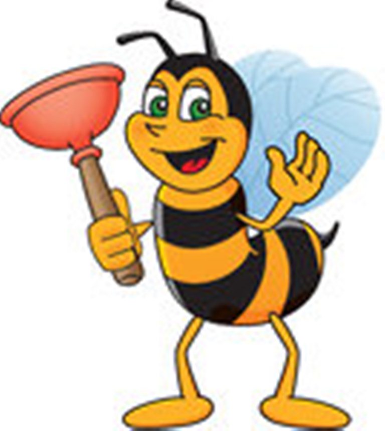 Drone bee clipart