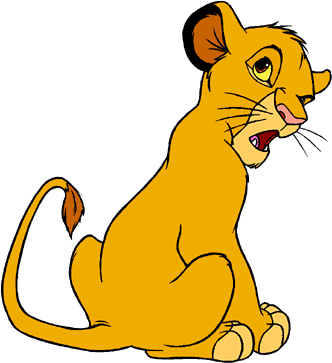 Lion king simba clipart