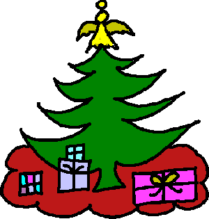 Christmas Angel Tree Clipart