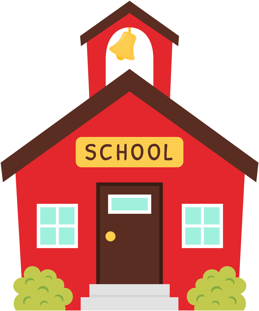 free clip art of a school house - photo #19