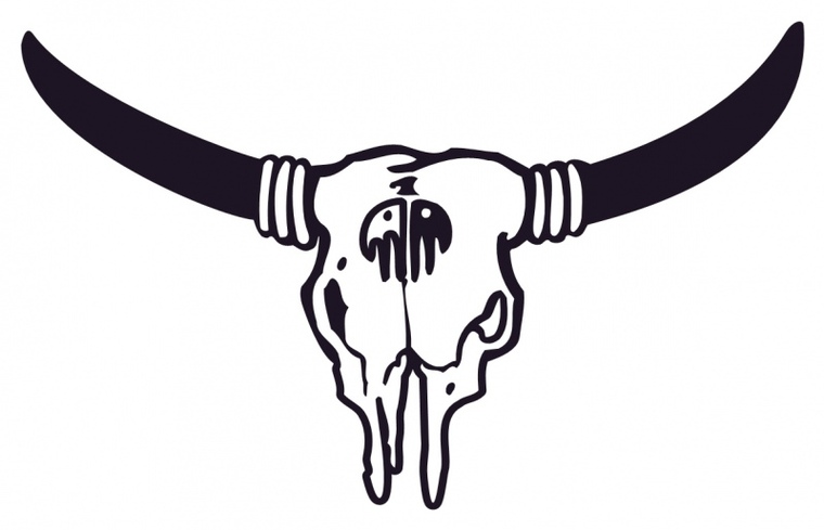 Longhorn Skull Drawing Clipart - Free to use Clip Art Resource