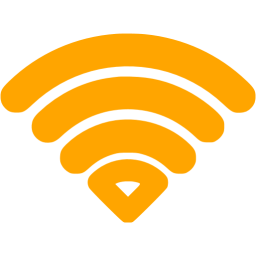 Orange wifi icon - Free orange wifi icons