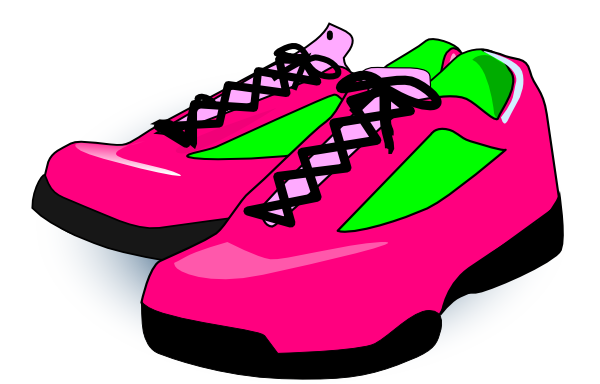 Animated shoes clipart