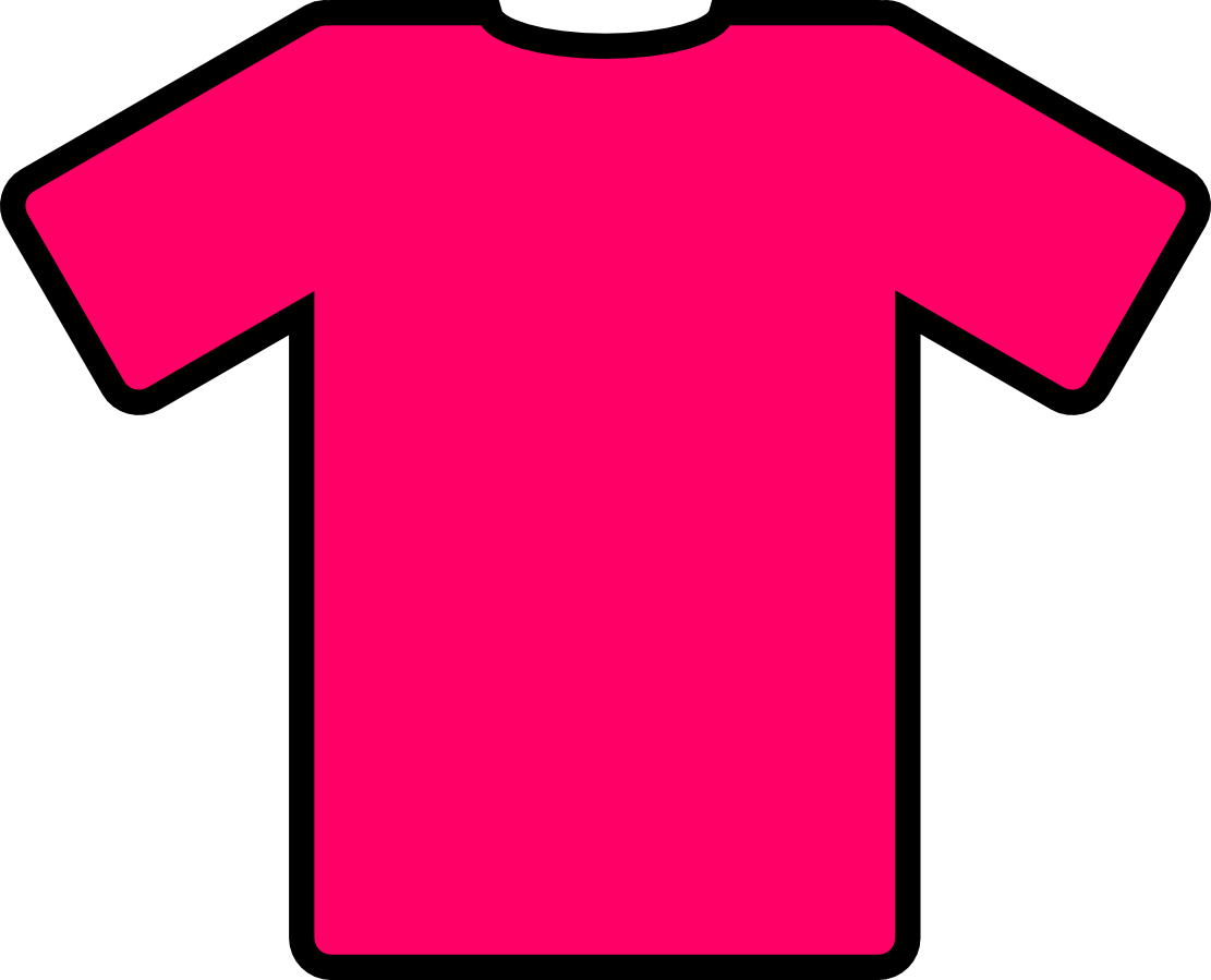 Clip Art: Pink t Shirt scallywag clipartist.net ...