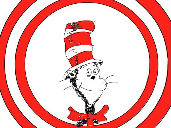 free cat in the hat clipart - photo #18