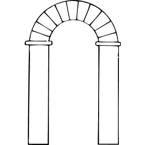 Roman Arch Clipart Etc