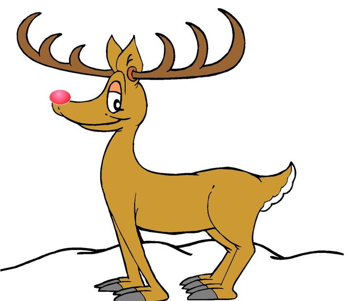 cartoon reindeer clipart - photo #17