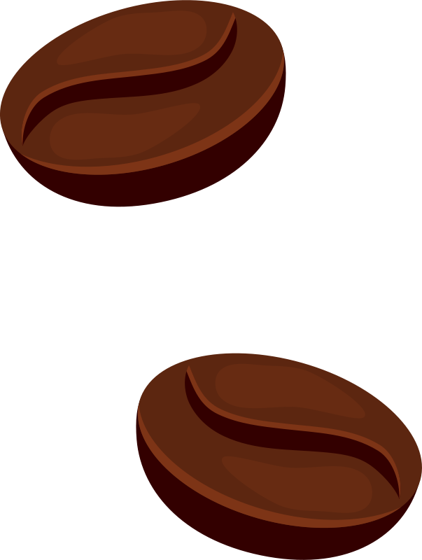 Clipart - Coffee beans