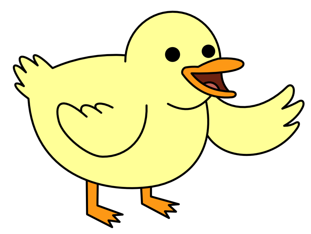 free clip art cartoon ducks - photo #25