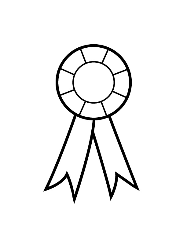 Ribbon Coloring Page ClipArt Best