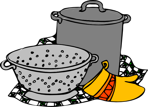 Cooking Pans Glove Clip Art - vector clip art online ...