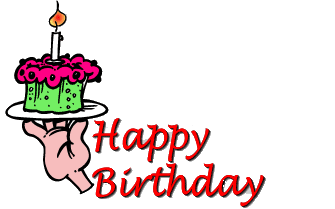 birthday Clipart Animations , GIF animations & Free Animated ...