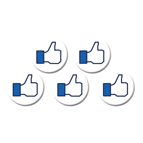 I Like This Vinyl Stickers - Thumbs Up - Inspired By Facebook