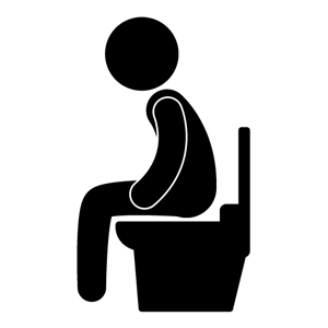 Constipation - Pictogram - Free