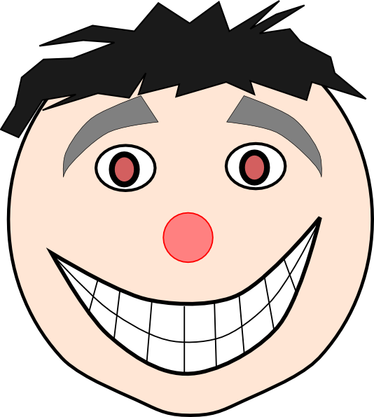 mombigchest: laughing face clip art
