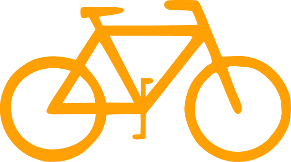 Lunanaut Bicycle Sign Symbol clip art Free Vector