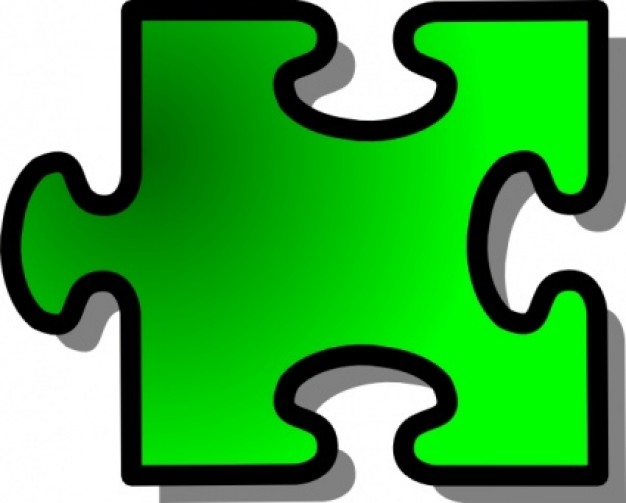 Jigsaw Puzzle Piece Clipart Vector | Download free Vector