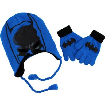 DC Comics Batman "Batman Mask" Blue Boys Winter Hat ...
