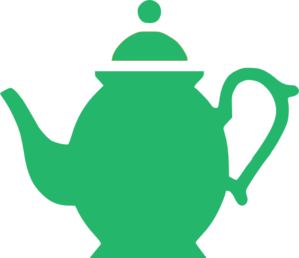 Turquoise Teapot 2 clip art - vector clip art online, royalty free ...