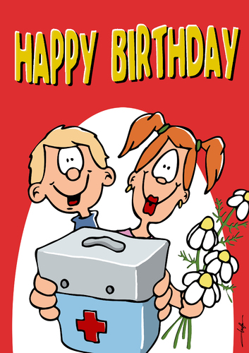 Happy Birthday 2 By luftzone | Love Cartoon | TOONPOOL
