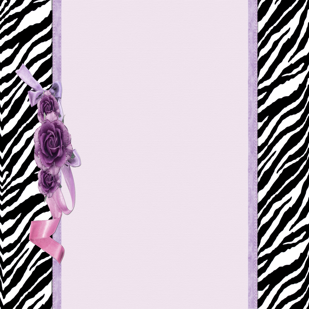 Wallpaper Borders Zebra Print Pink 25008