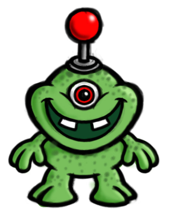 Zuhu Cartoon Character Creature Monster • Coghill Cartooning ...