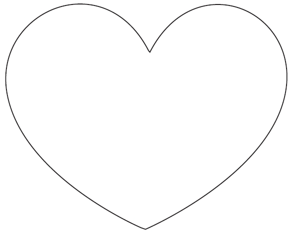 Pin Large Heart Templates To Print