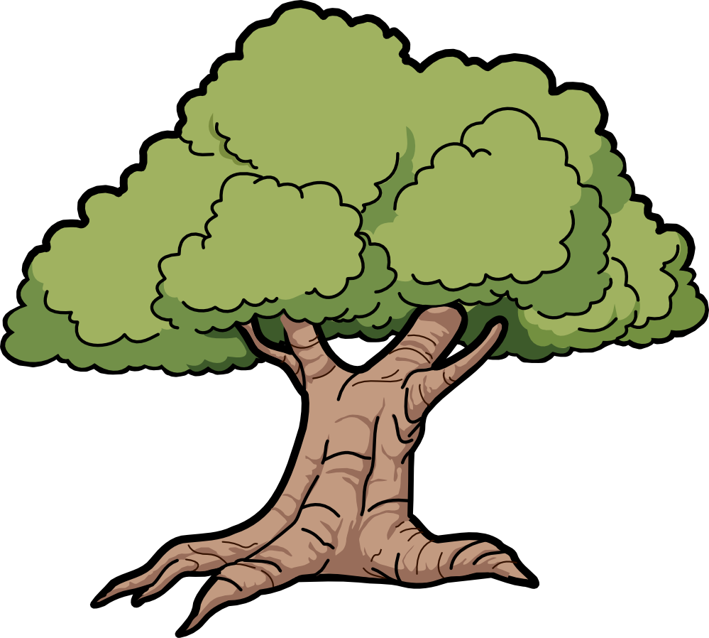 Tree Oak Scalable Vector Graphics SVG clipartsy.