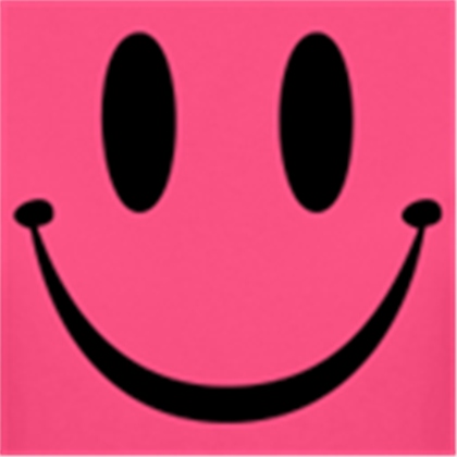 hot-pink-smiley-face-women-s-t-shirts_design[1], a Image by ...