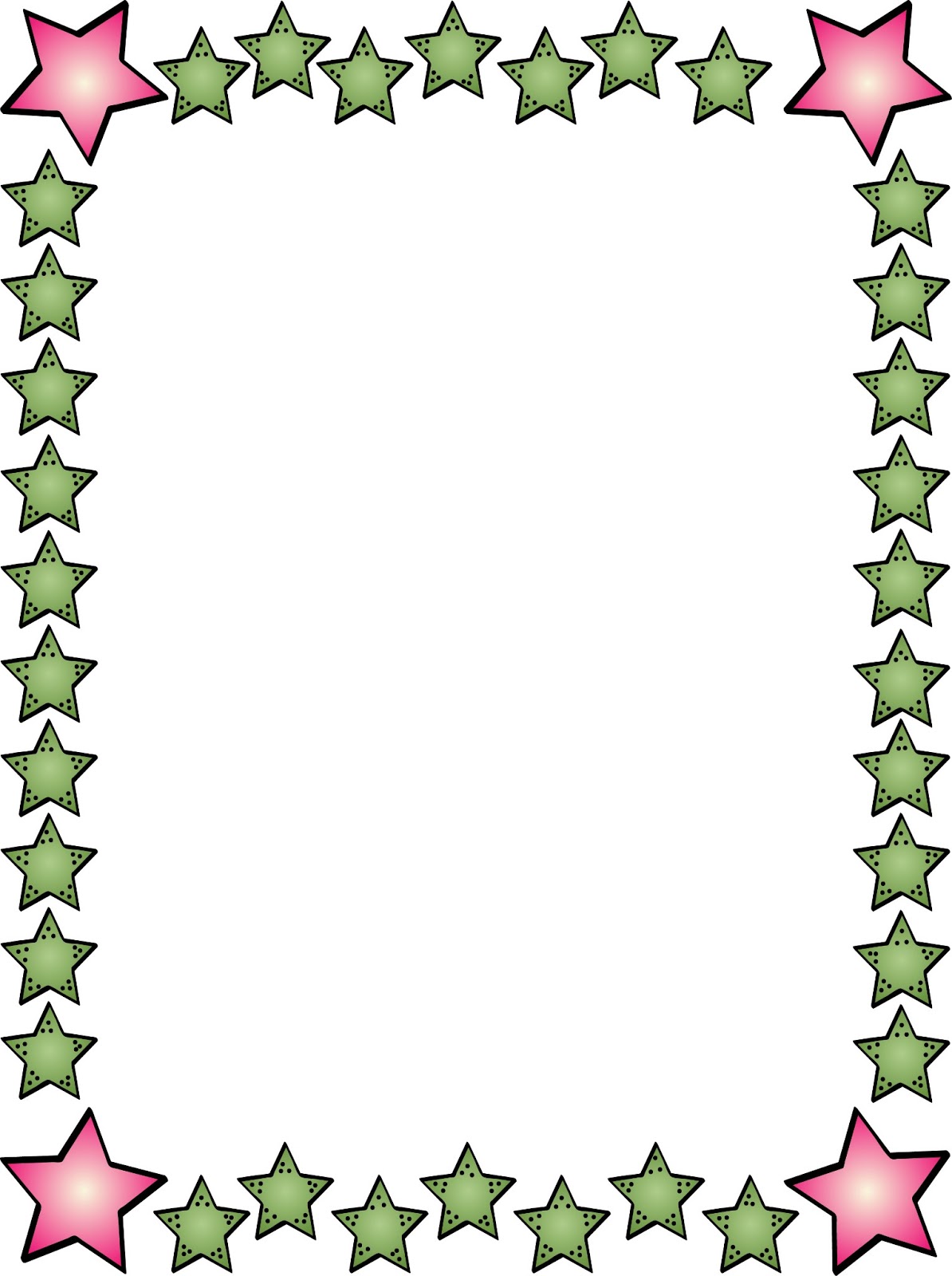 clip art borders stars - photo #35