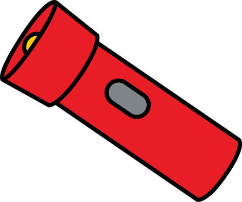 Flashlight clipart images