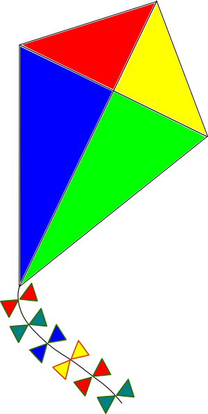 A kite clipart