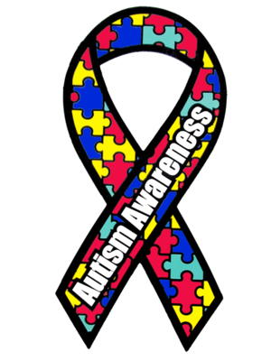 Autism Awareness Ribbon Clipart