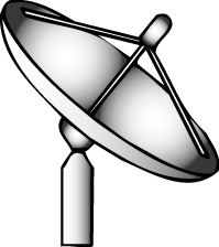 Tv Dish Antenna - ClipArt Best