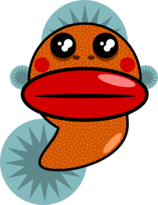 Fish Lips Clipart