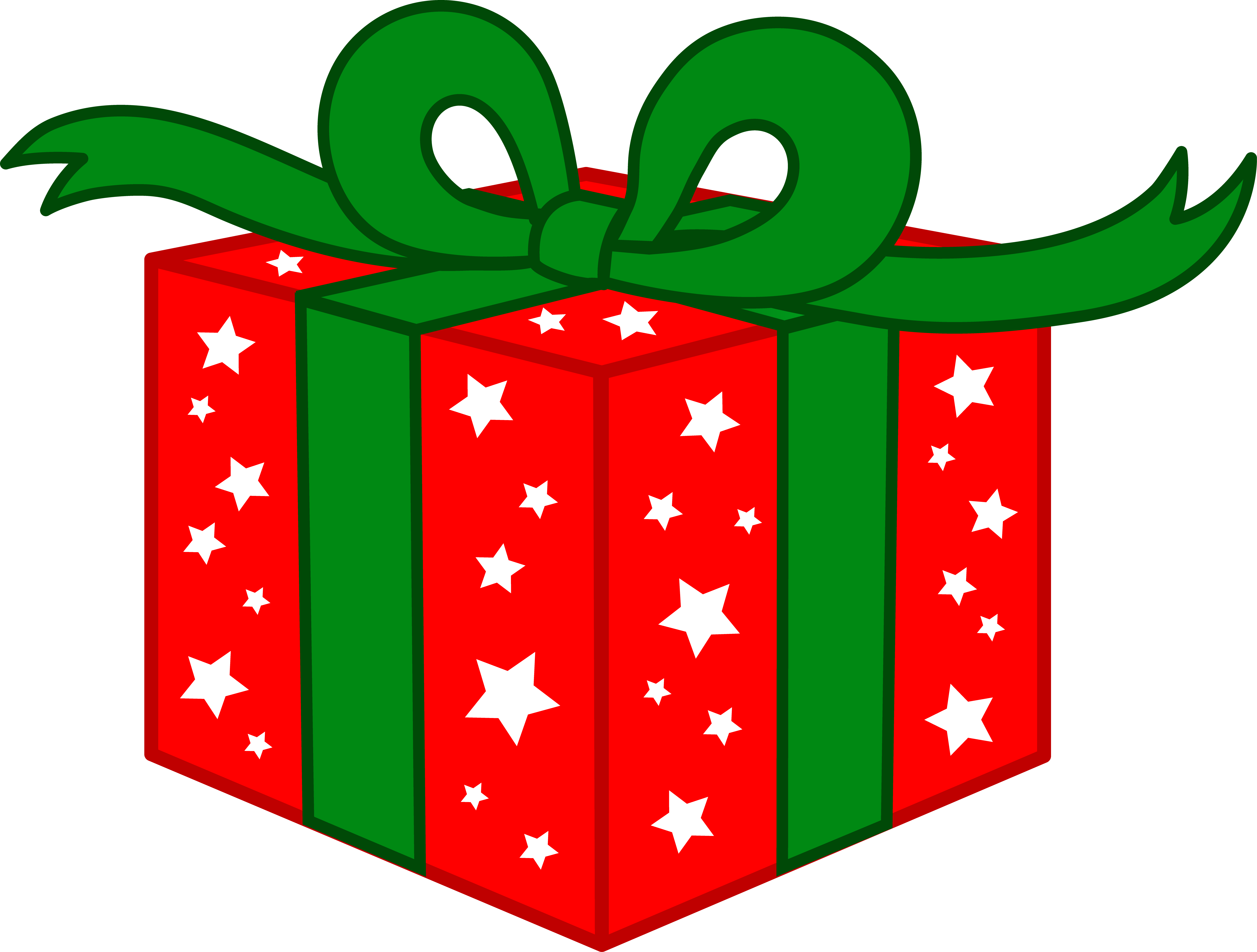 Christmas gift clipart images