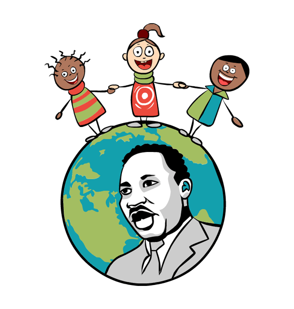 Martin luther king clipart images
