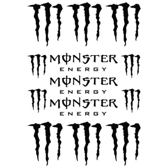 Dibujo De Monster Energy Para Pintar Clipart - Free to use Clip ...