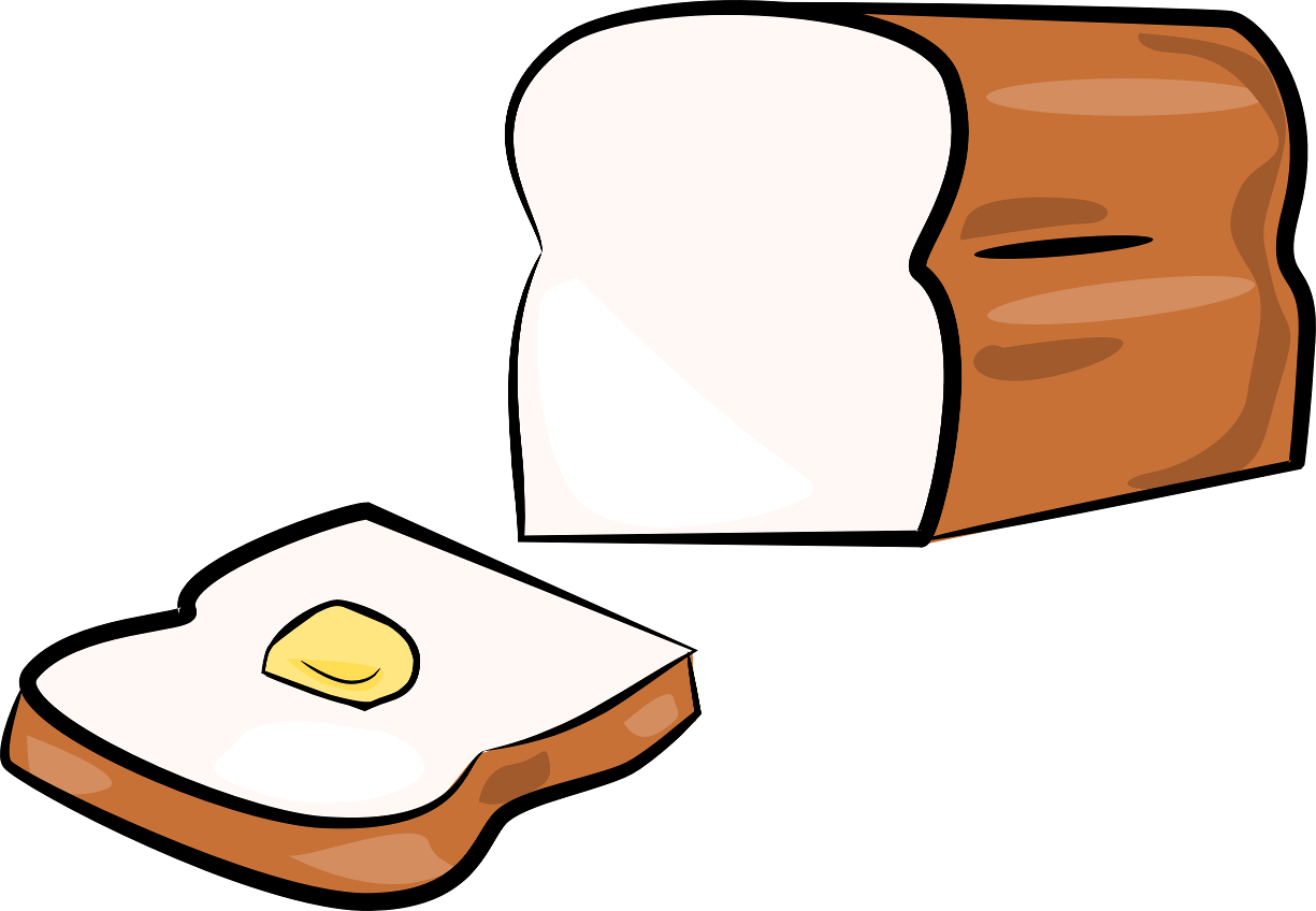 431 views Baking bread clip art clipart image #8381